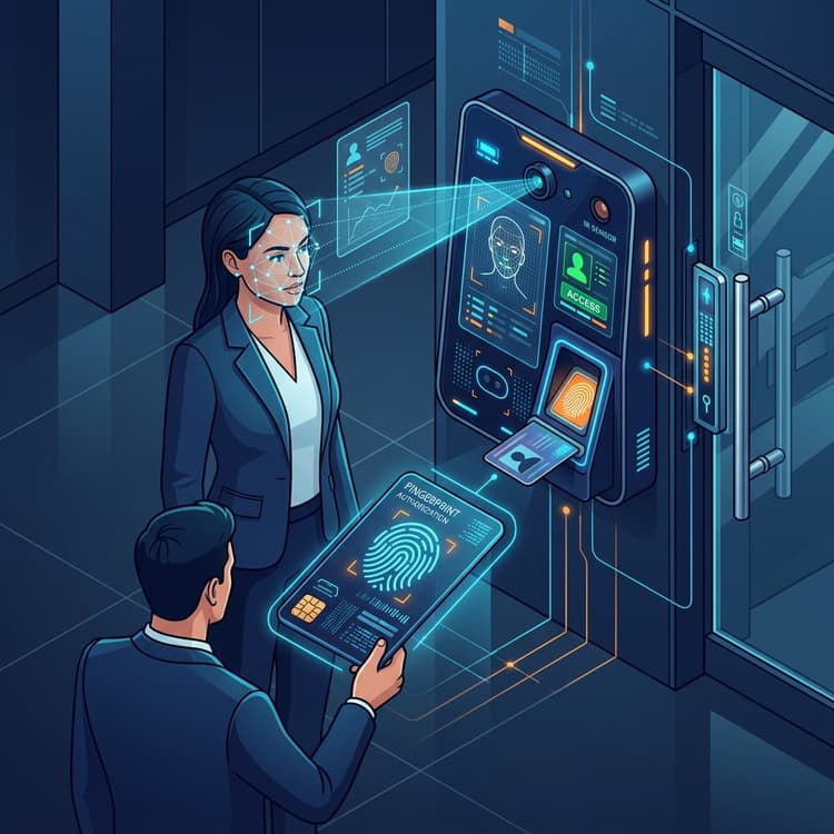 Access Control & Attendance visual representation