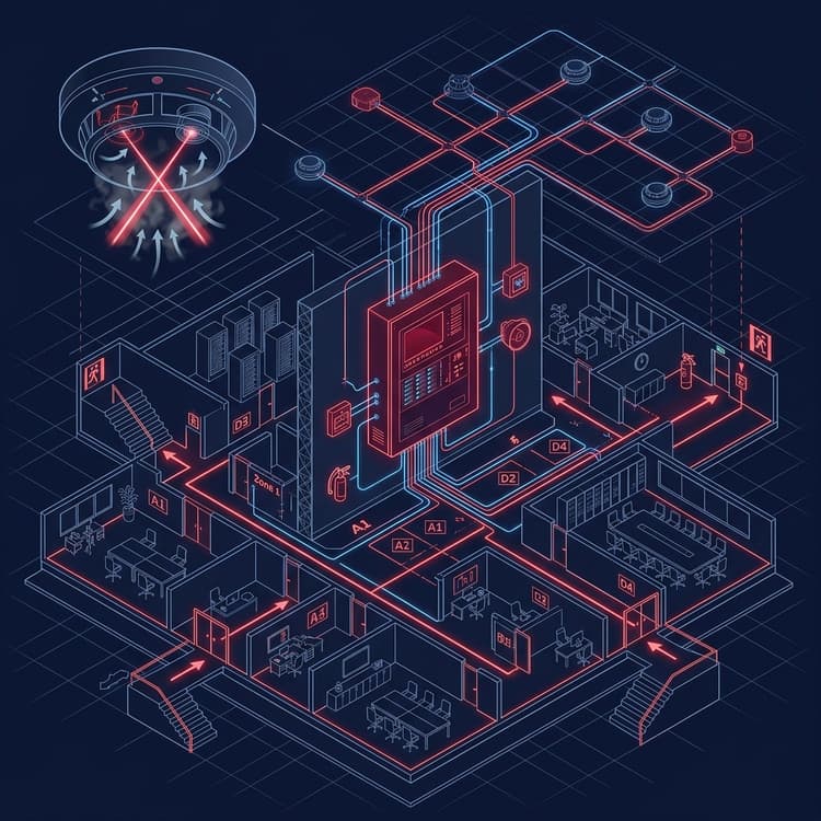 Fire Detection & Protection visual representation